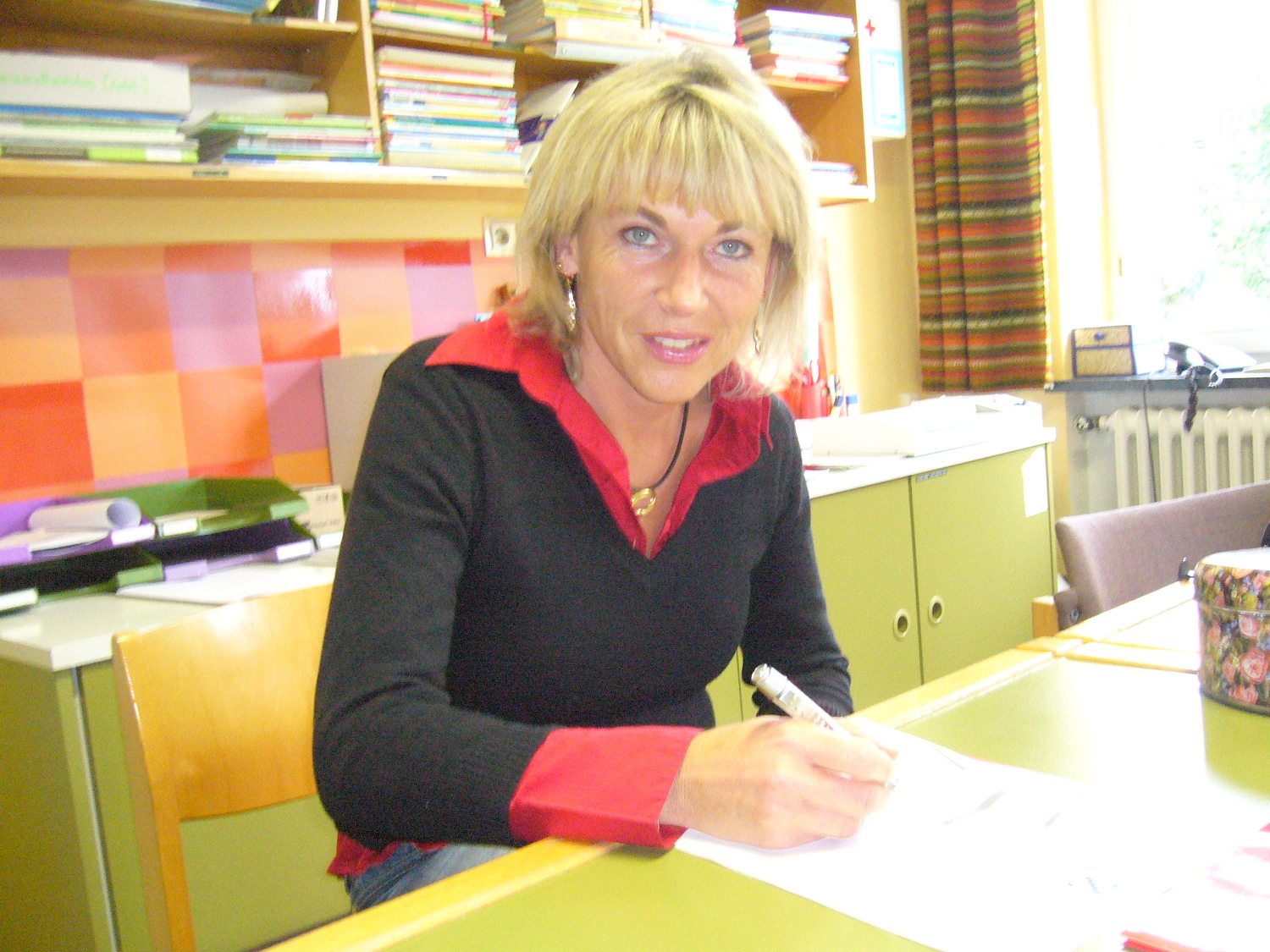 Die neue Schulleiterin Birgit Maier